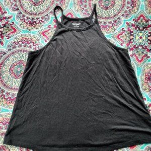 Black Old Navy Square Neck Tank Size Small